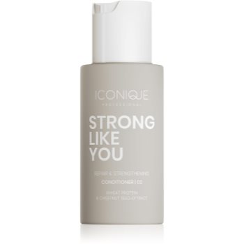 ICONIQUE Professional STRONG LIKE YOU Repair & Strengthening balsam pentru indreptare pentru par deteriorat - imagine 2